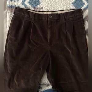 Men’s Vintage Corduroy Brown Pants